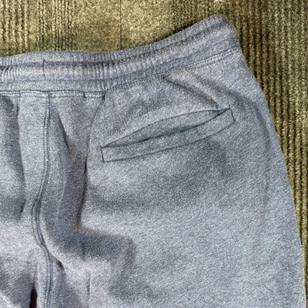 Vineyard Vines Mens Blue Heathered Fleece Sweatpants Joggers Medium Drawstring